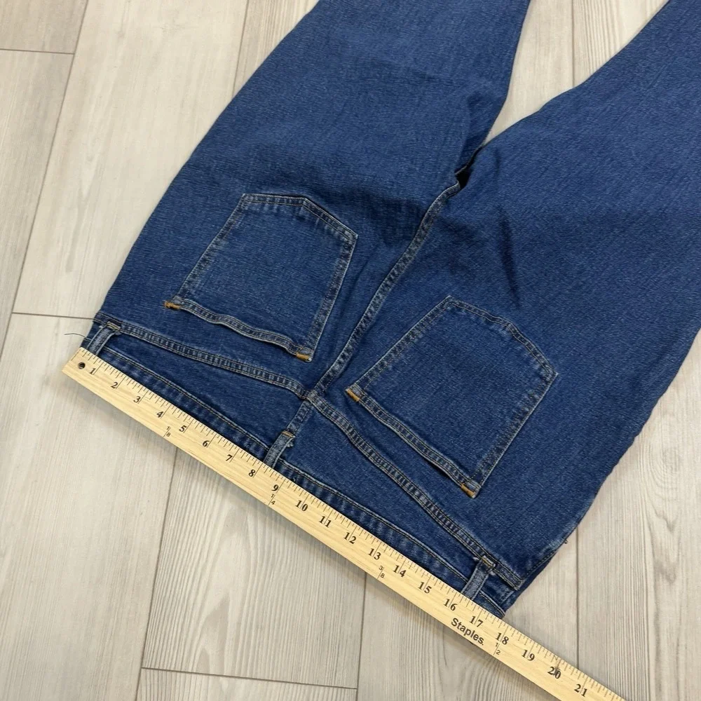 Abercrombie‎ & Fitch 33/16S Skinny High Rise Blue Jeans Curve Love